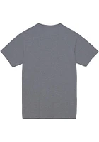 Mitchell and Ness Cleveland Cavaliers Grey MVP WORDMARK Short Sleeve T Shirt