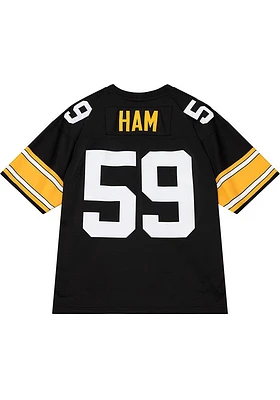 Pittsburgh Steelers Jack Ham Mitchell and Ness 1976 Replica Throwback Jersey