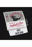 Pittsburgh Steelers Jack Ham Mitchell and Ness 1976 Replica Throwback Jersey