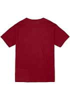 Mitchell and Ness Philadelphia Phillies Cardinal LOGO Short Sleeve T Shirt