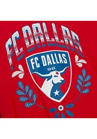 Mitchell and Ness FC Dallas Red SERAPE Short Sleeve T Shirt