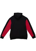 Mitchell and Ness Philadelphia 76ers Mens Black Color Blocked Fashion Hood