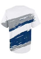 Mitchell and Ness Indianapolis Colts Youth White Paintbrush Short Sleeve T-Shirt