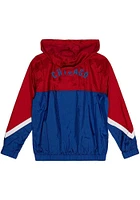 Mitchell and Ness Chicago Cubs Womens Red Windbreaker Light Weight Jacket