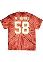 Derrick Thomas Kansas City Chiefs Red NN Spider Short Sleeve Fashion Player T Shirt