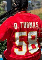 Derrick Thomas Kansas City Chiefs Red NN Spider Short Sleeve Fashion Player T Shirt