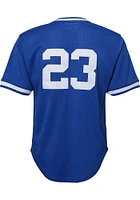 Ryne Sandberg  Mitchell and Ness Chicago Cubs Youth Blue MLB Player Jersey