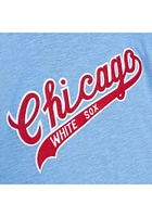 Mitchell and Ness Chicago White Sox Light Blue Legendary Slub Long Sleeve Fashion T Shirt