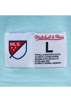 Mitchell and Ness Sporting Kansas City Light Blue LEGENDARY SLUB TEE Short Sleeve Fashion T Shirt