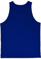 Mitchell and Ness FC Cincinnati Mens Blue Team Logo Short Sleeve Tank Top