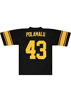 Pittsburgh Steelers Troy Polamalu Mitchell and Ness 2008 Throwback Jersey