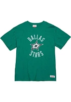 Mitchell and Ness Dallas Stars Kelly Green LEGENDARY SLUB TEE Short Sleeve Fashion T Shirt