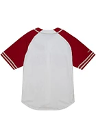Detroit Red Wings Mens Mitchell and Ness Replica PRACTICE Jersey - White