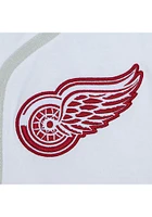 Detroit Red Wings Mens Mitchell and Ness Replica PRACTICE Jersey - White