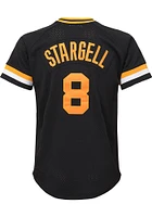 Willie Stargell  Mitchell and Ness Pittsburgh Pirates Youth Black MLB Player Jersey