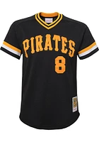 Willie Stargell  Mitchell and Ness Pittsburgh Pirates Youth Black MLB Player Jersey