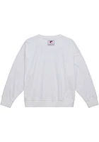 Mitchell and Ness Sporting Kansas City Womens White Logo Crew Sweatshirt