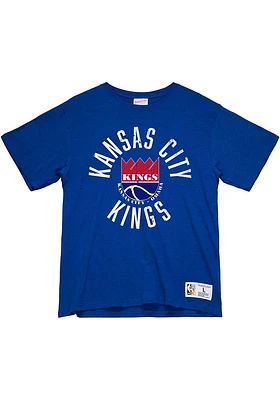 Mitchell and Ness Kansas City Kings LEGENDARY SLUB TEE Short Sleeve Fashion T Shirt