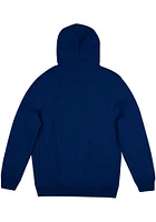 Mitchell and Ness Dallas Mavericks Mens Navy Blue Heavyweight Fleece Long Sleeve Full Zip Jacket