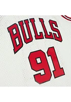 Mitchell and Ness Chicago Bulls  Cream HWC Swingman Jersey