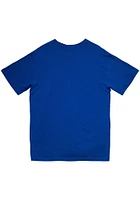 Mitchell and Ness Detroit Pistons Blue Legendary Slub Short Sleeve Fashion T Shirt