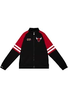Mitchell and Ness Chicago Bulls Mens Black MVP 2.0 Track Jacket