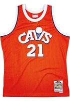 World B Free Cleveland Cavaliers Mitchell and Ness 84-85 Road Swingman Jersey