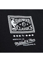 Mitchell and Ness Philadelphia 76ers Black PSYCHEDELIC Short Sleeve Fashion T Shirt
