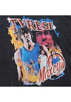 Tyrese Maxey Philadelphia 76ers Black Concert Short Sleeve Fashion Player T Shirt