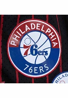 Mitchell and Ness Philadelphia 76ers Mens Black City Collection Shorts