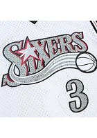 Allen Iverson Philadelphia 76ers Mitchell and Ness Cracked Cement Swingman Jersey