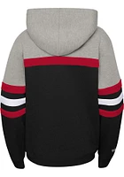 Mitchell and Ness Chicago Bulls Youth Black Head Coach Long Sleeve Hoodie