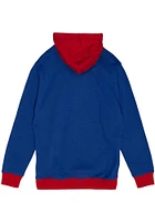 Mitchell and Ness Kansas City Kings Mens Blue Big Face 5.0 Fashion Hood