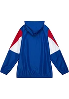 Mitchell and Ness Chicago Cubs Mens Blue Throw It Back Light Weight Jacket