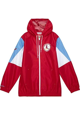 Mitchell and Ness St Louis Cardinals Mens Throw It Back Light Weight Jacket