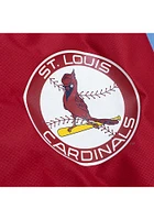 Mitchell and Ness St Louis Cardinals Mens Throw It Back Light Weight Jacket