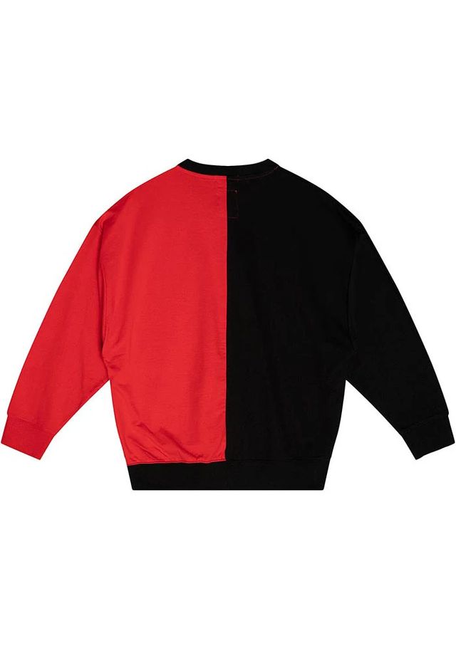 Mitchell and Ness Ohio State Buckeyes Womens Black Energy Crew Sweatshirt