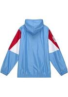 Mitchell and Ness St Louis Cardinals Mens Light Blue Throw It Back Weight Jacket