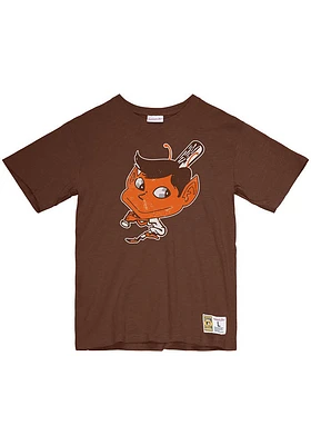 Mitchell and Ness St Louis Browns Legendary Slub Short Sleeve Fashion T Shirt