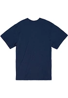 Mitchell and Ness Kansas City Athletics Navy Blue Legendary Slub Short Sleeve Fashion T Shirt