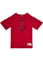 Mitchell and Ness St Louis Cardinals Red Legendary Slub Logo Short Sleeve Fashion T Shirt