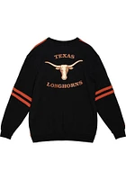 Mitchell and Ness Texas Longhorns Mens Burnt Orange All Over Long Sleeve Fashion Sweatshirt