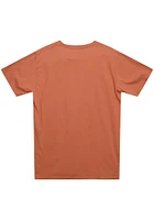 Mitchell and Ness Texas Longhorns Burnt Orange Growling Bevo Short Sleeve T Shirt