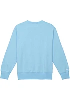 Mitchell and Ness Chicago Cubs Mens Light Blue Playoff Win 2.0 Long Sleeve Fashion Sweatshirt
