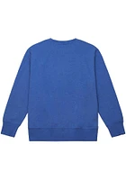 Mitchell and Ness Philadelphia 76ers Mens Blue Playoff Win 2.0 Long Sleeve Fashion Sweatshirt
