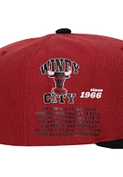 Mitchell and Ness Chicago Bulls Red HWC Team Origins Mens Snapback Hat