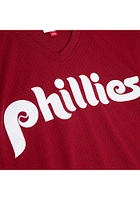 Lenny Dykstra Philadelphia Phillies Mitchell and Ness 1991 Batting Practice Cooperstown Jersey - M..