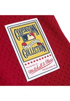 Lenny Dykstra Philadelphia Phillies Mitchell and Ness 1991 Batting Practice Cooperstown Jersey - M..