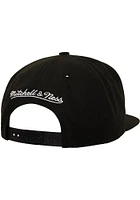 Mitchell and Ness Chicago Bulls Black NBA Dead Remix Deadstock Hardwood Classics Mens Snapback Hat