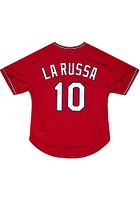 Tony La Russa St Louis Cardinals Mitchell and Ness 1996 Batting Practice Cooperstown Jersey - Red